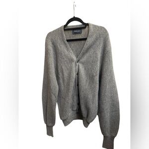 1960’s ARNOLD PALMER Robert Bruce  
100 % Lambs Wool Button Up Cardigan Size LG